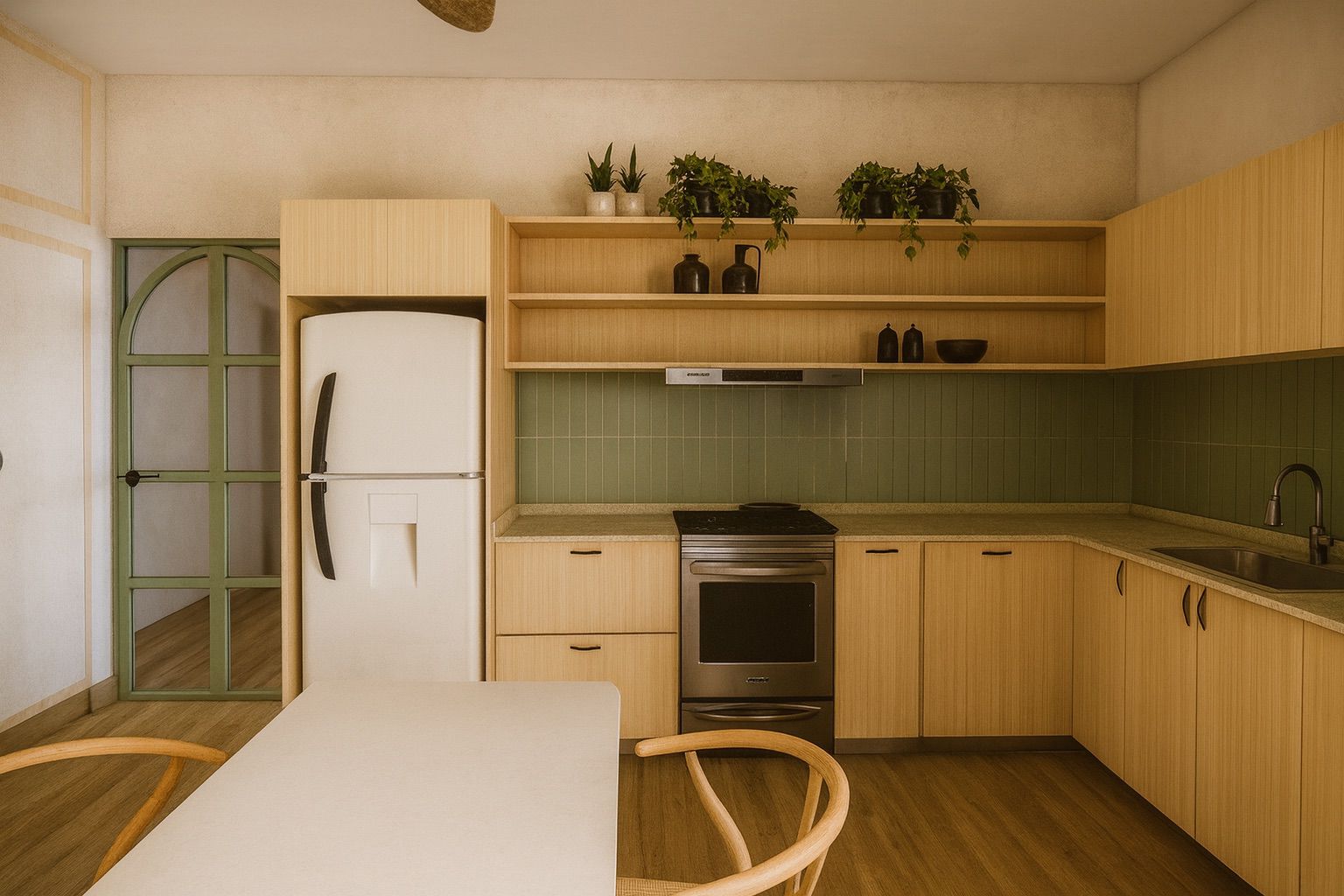 Cocina vista lateral