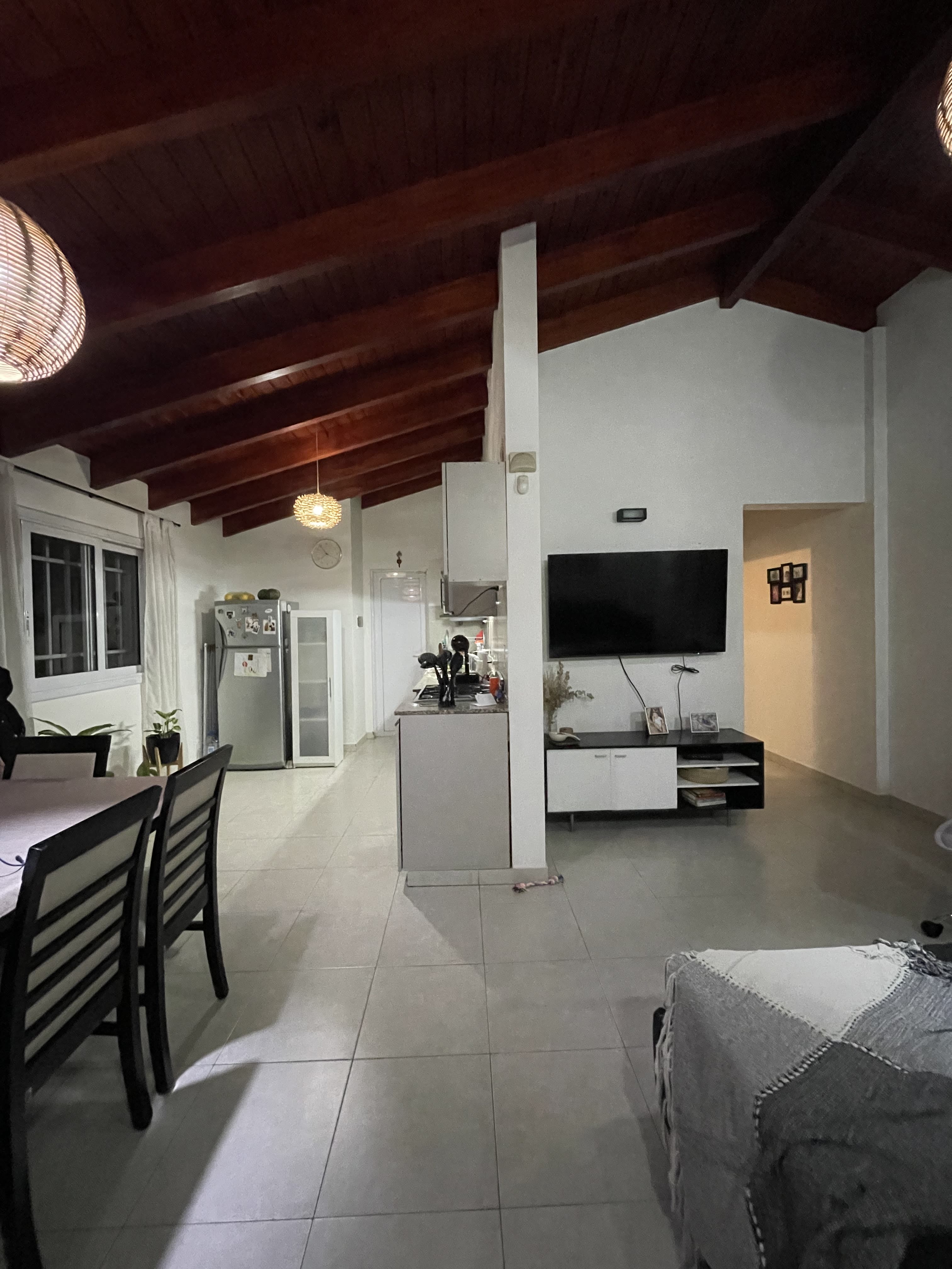 Cocina-living antes